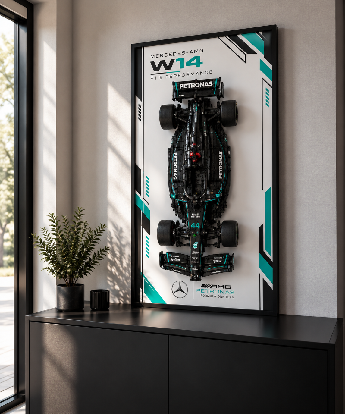 Mercedes-AMG F1 W14 — Cadre mural