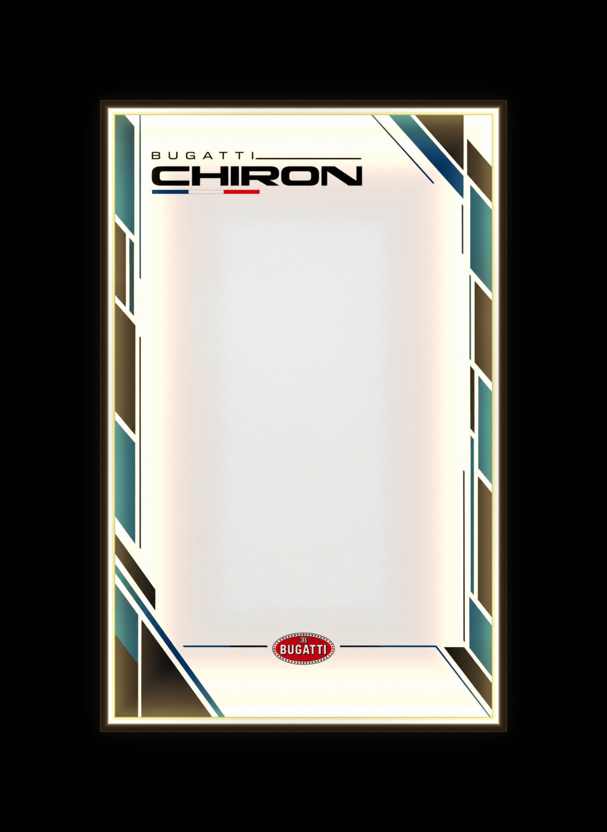 Bugatti Chiron — Cadre mural