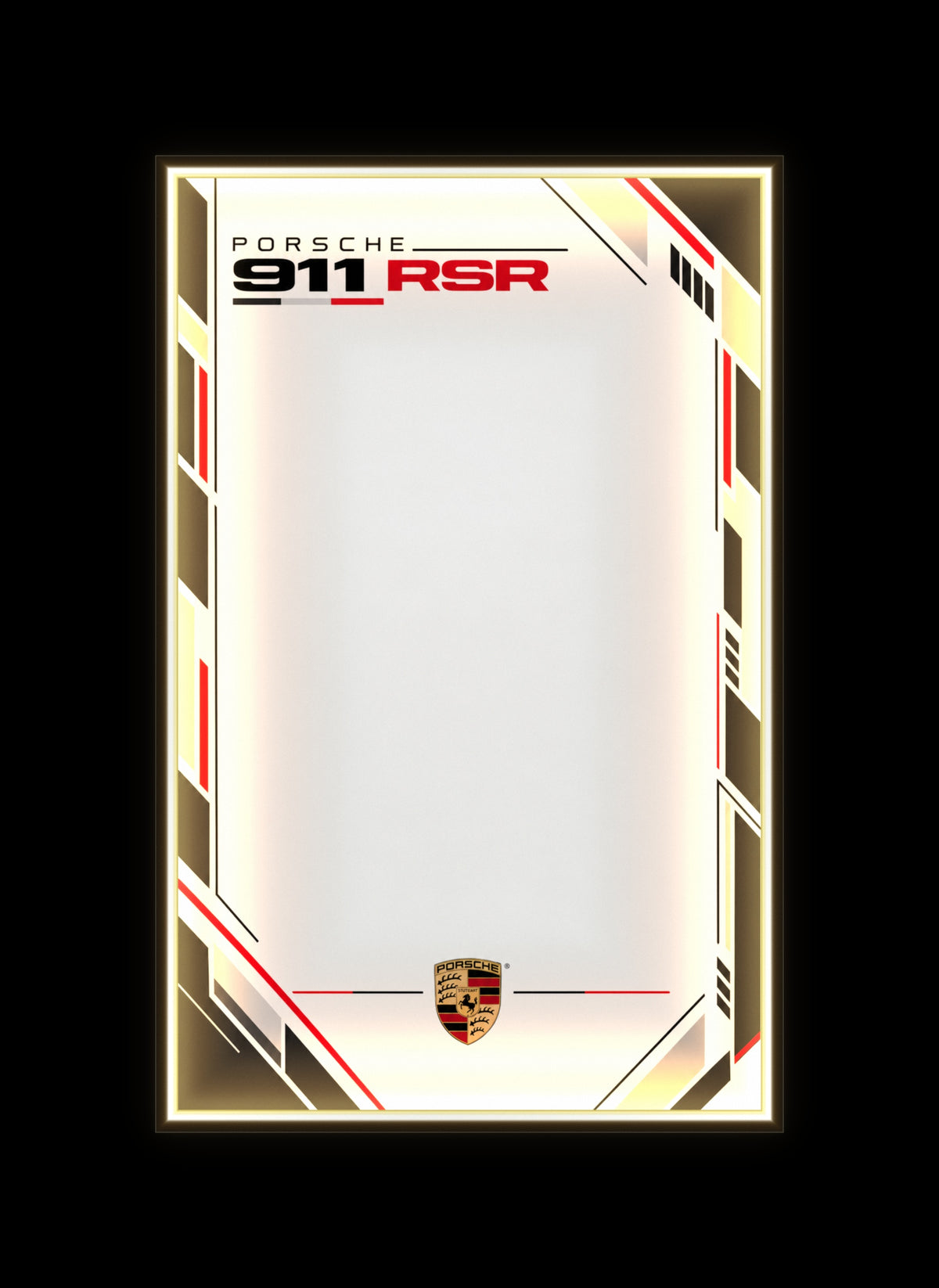 Porsche 911 RSR — Cadre mural