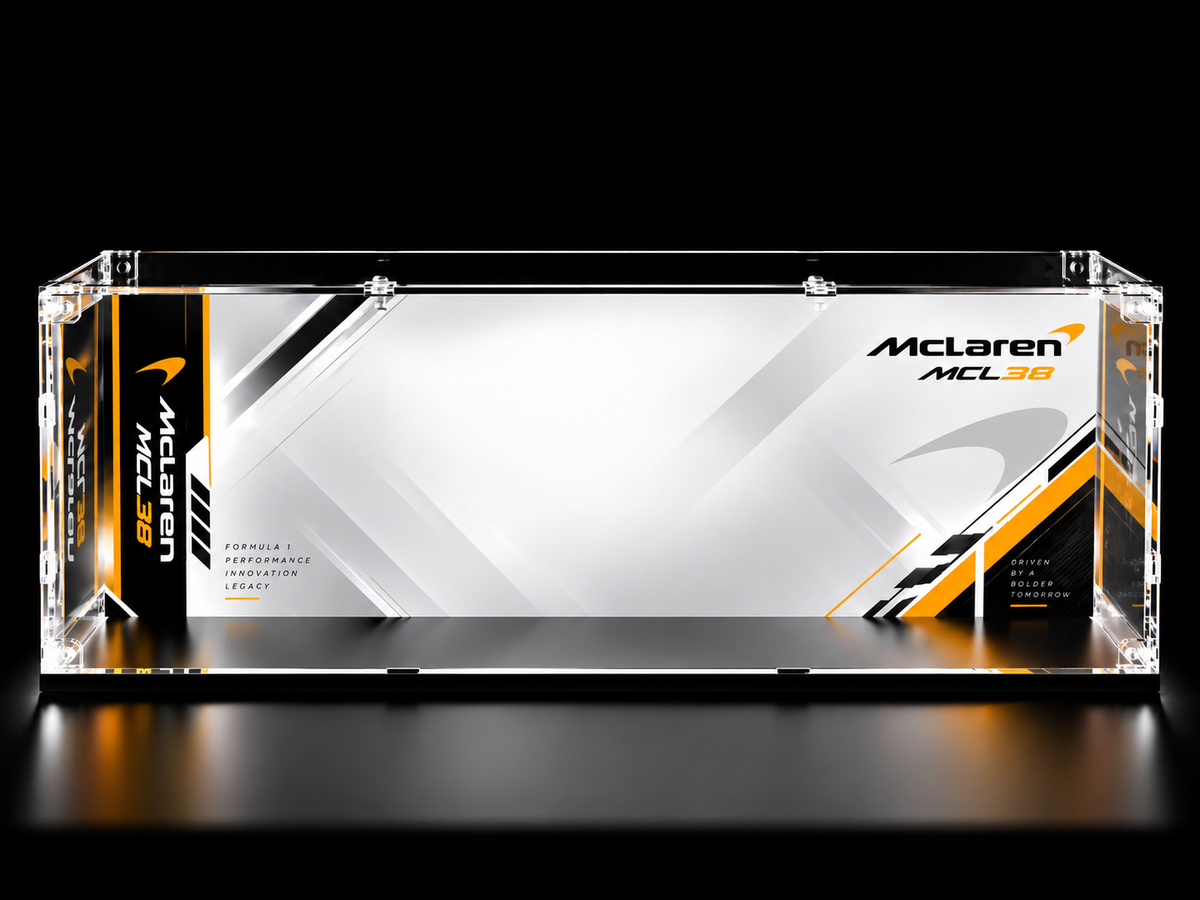 McLaren MCL38 — Vitrine
