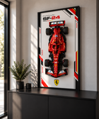 Ferrari F1 SF-24 — Cadre mural
