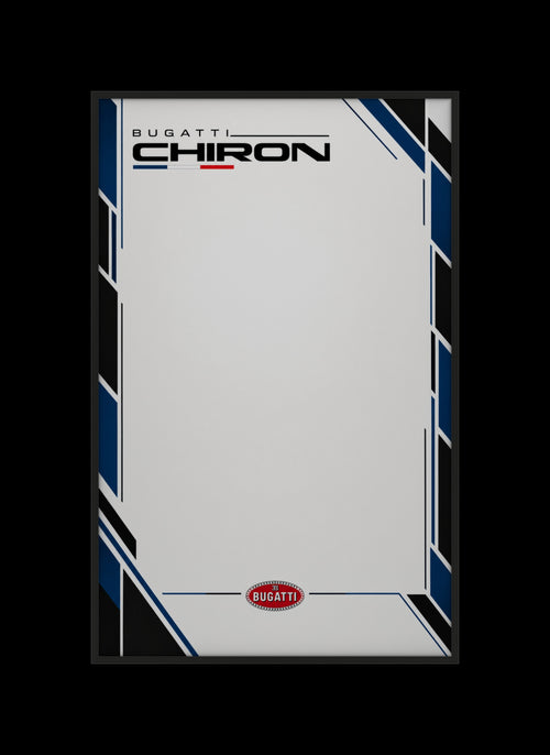 Bugatti Chiron — Cadre mural