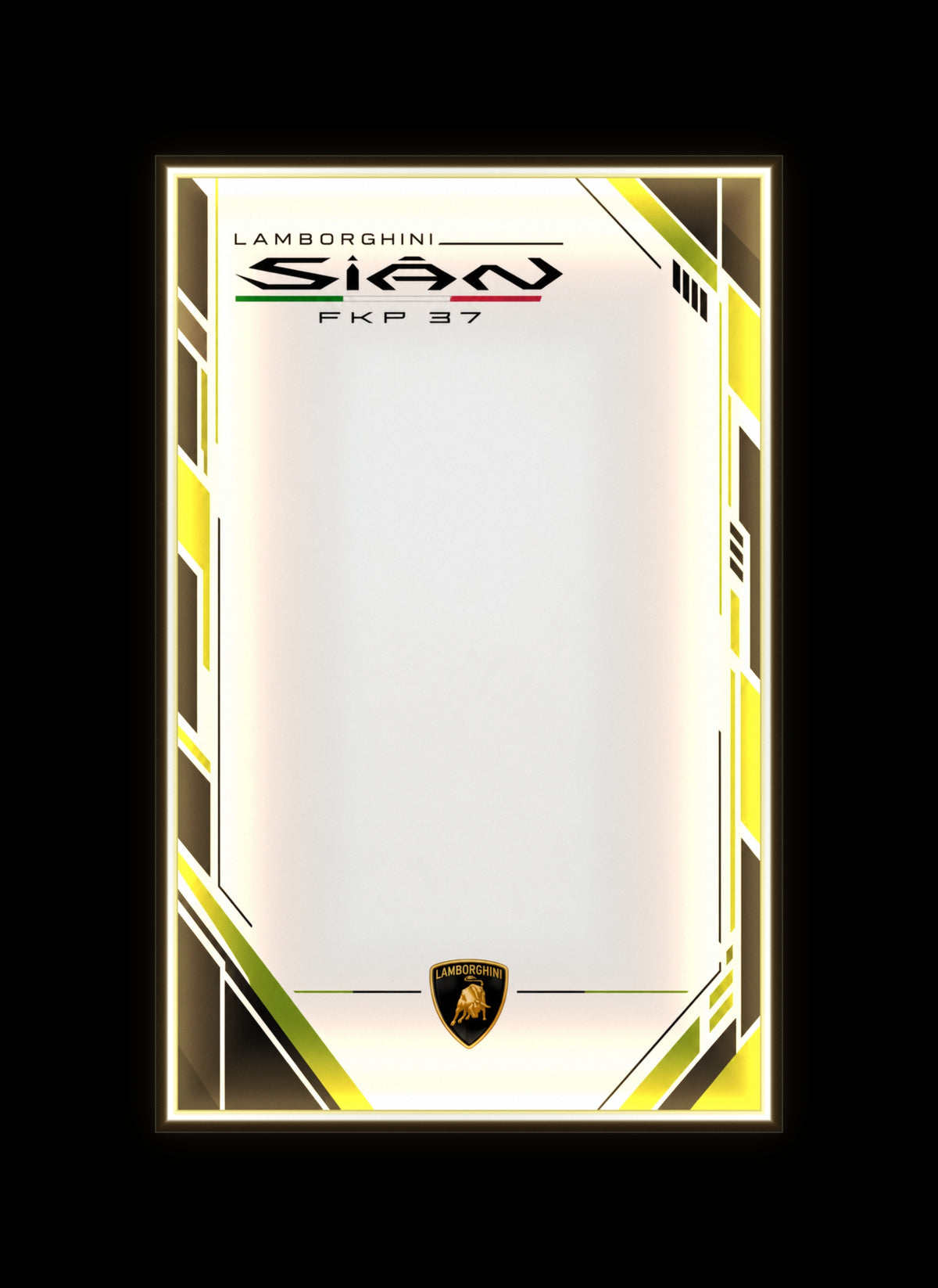 Lamborghini Sián FKP 37 — Cadre mural