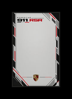 Porsche 911 RSR — Cadre mural