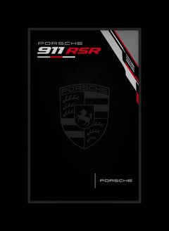 Porsche 911 RSR — Cadre mural