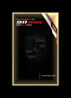 Porsche 911 RSR — Cadre mural